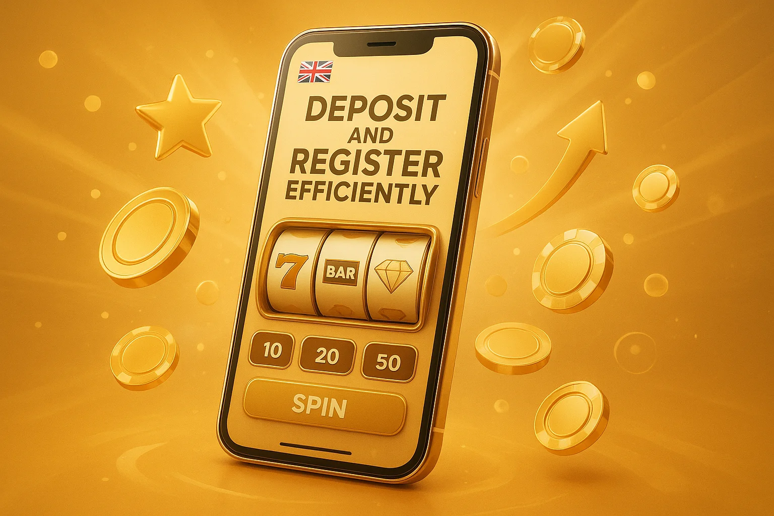 Deposit and Register Efficiently